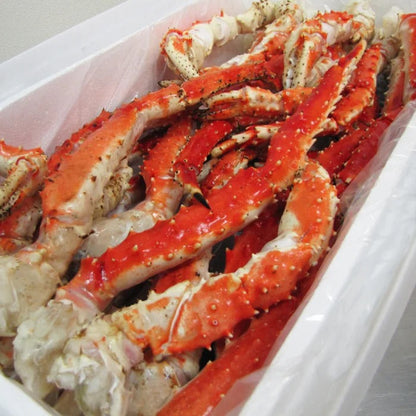 🧊 Flash-Frozen Excellence:Super Colossal Russian King Crab Legs
